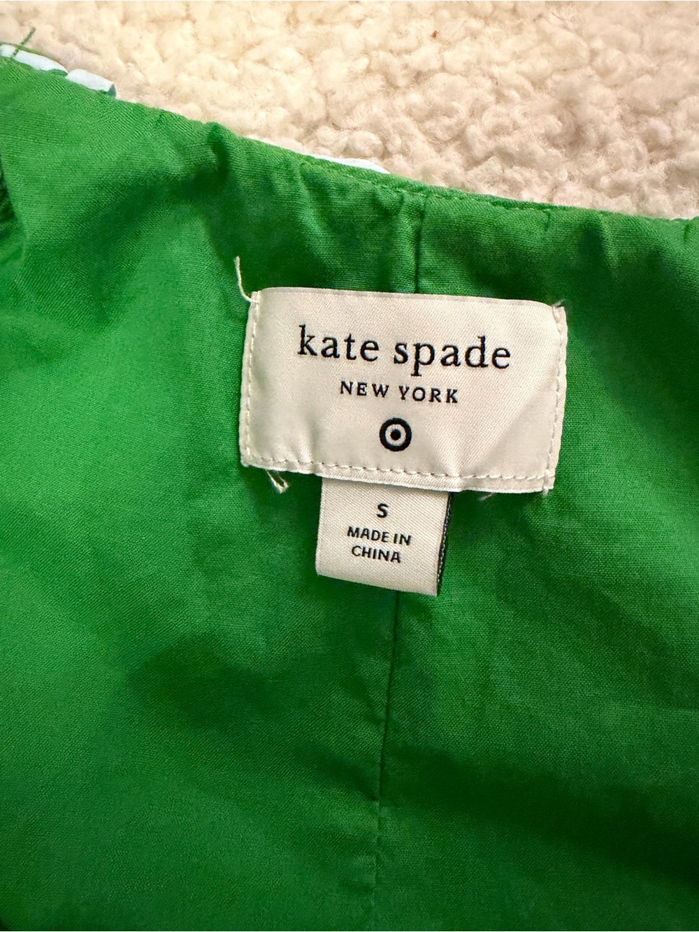 kate spade Green and White Floral bubble dress, Target pop up - Picture 6 of 9